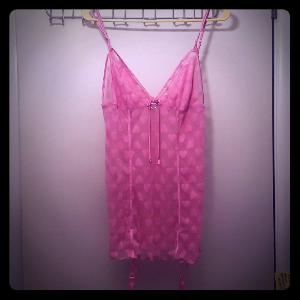 Enchanting | Lingerie - Sexy Pink Chemise